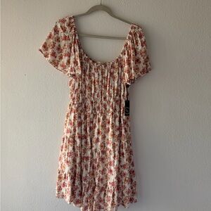 Liberty Love Red Floral Mini Dress